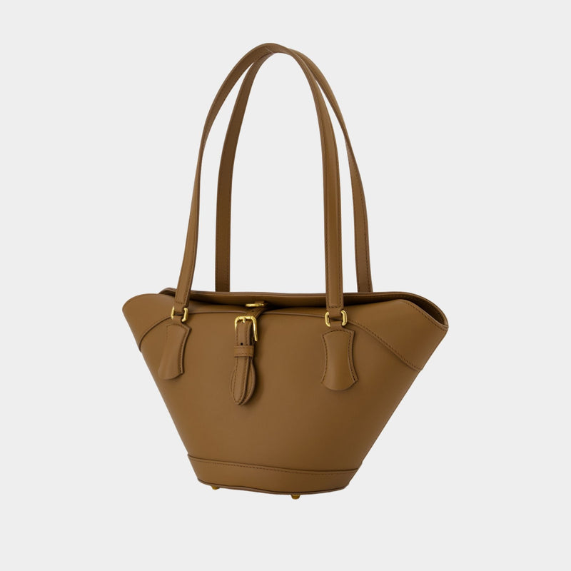 Capri Shoulder Bag - Dolce&Gabbana - Leather - Brown