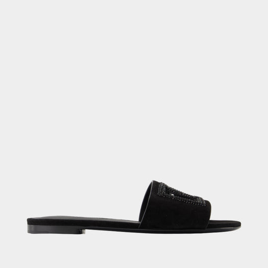 Gruppo 40 Sandals - Dolce&Gabbana - Leather - Black