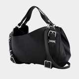 D-One Top handle M Shopper Bag - DIESEL - Leather - Black