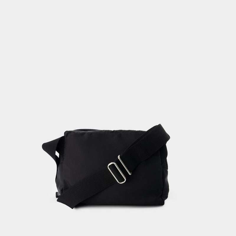 Lid Messenger 尼龙黑色肩背斜挎包