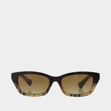 0be4488 Sunglasses - Burberry - Acetate - Brown