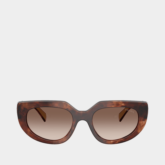 0pr D02s Sunglasses - Prada - Acetate - Brown