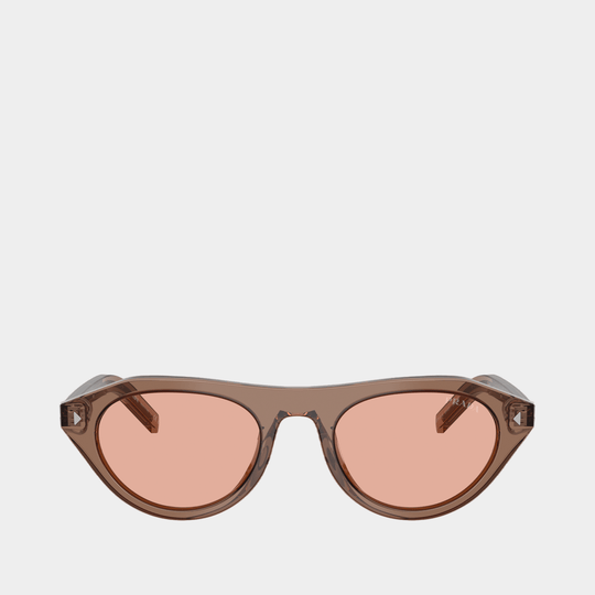 0pr B15s Sunglasses - Prada - Acetate - Brown
