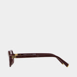 0mu B10su Sunglasses - Miu Miu - Acetate - Bordeaux
