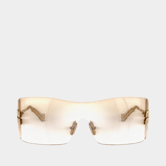 0mu B53s Sunglasses - Miu Miu - Acetate - Gold