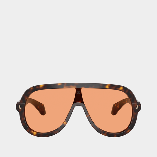 Sunsette Sunglasses - Moncler - Acetate - Brown