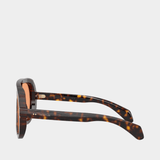 Sunsette Sunglasses - Moncler - Acetate - Brown