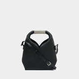 Japanese Small Crossbody - MM6 Maison Margiela - Leather - Black