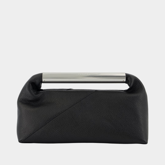 New Jappo Handbag - MM6 Maison Margiela - Leather - Black