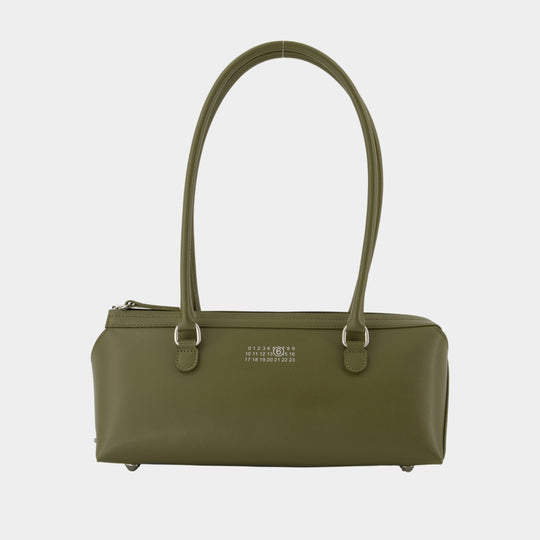 New Bauletto J Medium Shoulder Bag - MM6 Maison Margiela - Leather - Green