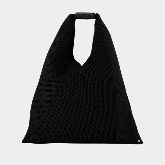 Classic Japanese Shoulder Bag - MM6 Maison Margiela - Polyester - Black