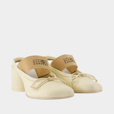 Sandals - MM6 Maison Margiela - Leather - Beige