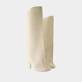 Boots - MM6 Maison Margiela - Leather - Beige