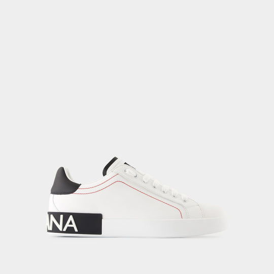 Sneakers - Dolce&Gabbana - Leather - White