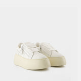 Gz94 Maxi Sneakers - Giuseppe Zanotti - Leather - White