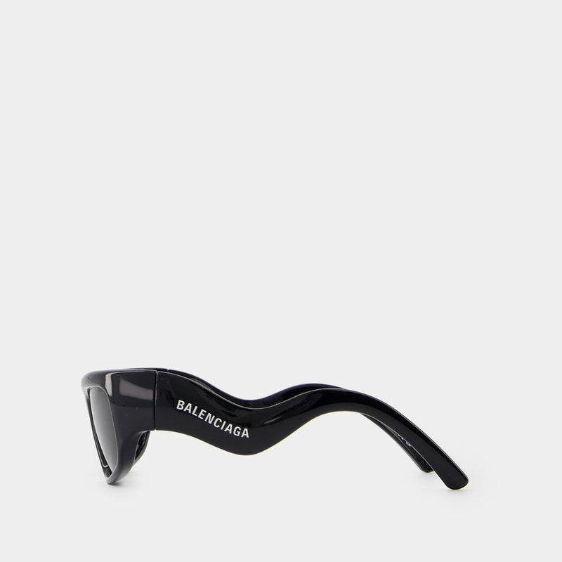 Bb0320s Sunglasses - Balenciaga - Acetate - Black
