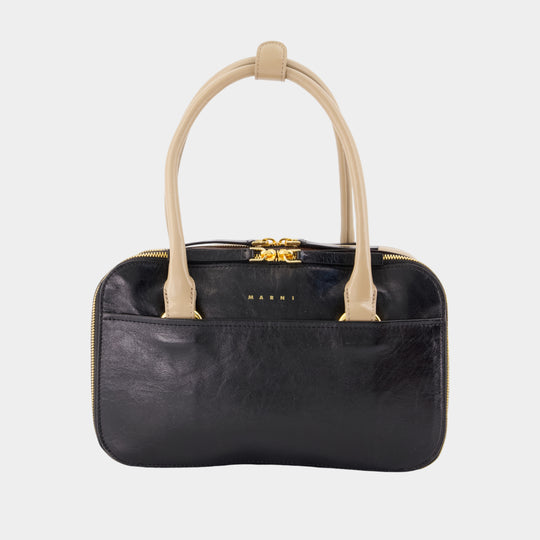 Bauletto Small Purse - Marni - Leather - Black