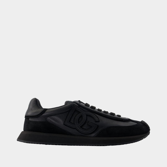 Bassa Sneakers - Dolce&Gabbana - Leather - Black