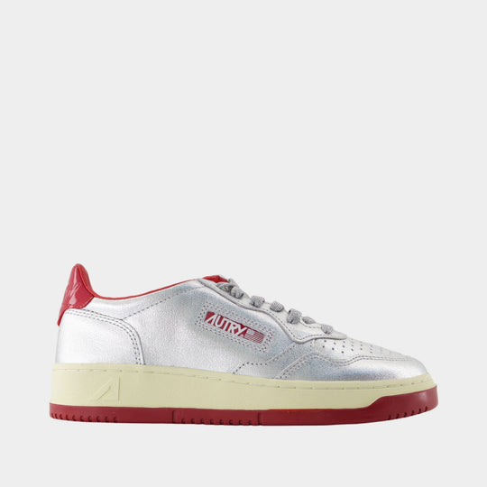 Medalist Sneakers - Autry - Leather - Silver