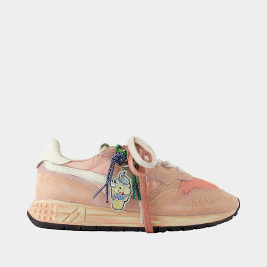 Reelwind Sup Vint Low Sneakers - Autry - Leather - Pink