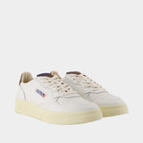Medalist Low Sneakers - Autry - Leather - White
