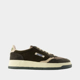 Medalist Low Sneakers - Autry - Synthetic - Brown