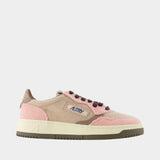 Medalist Low Sneakers - Autry - Synthetic - Pink