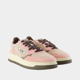 Medalist Low Sneakers - Autry - Synthetic - Pink