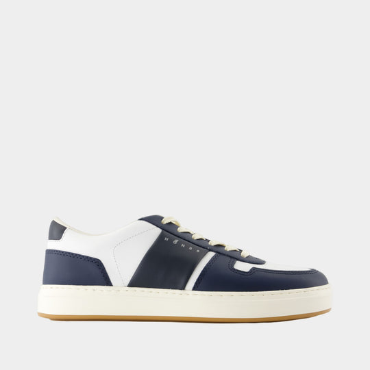 H668 Sneakers - Hogan - Leather - Blue