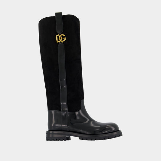 Bernini Ankle Boots - Dolce&Gabbana - Leather - Black
