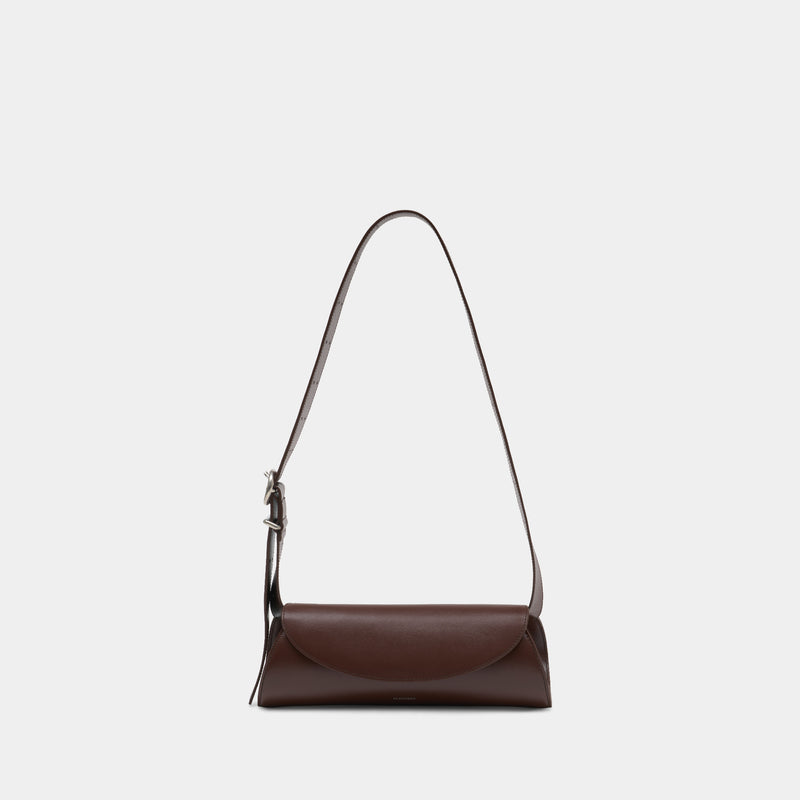 Cannolo Small Shoulder Bag - Jil Sander - Leather - Brown