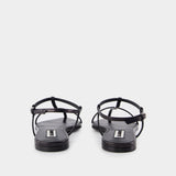 Sandals - Jil Sander - Leather - Black