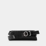 Cannolo Small Purse - Jil Sander - Leather - Black