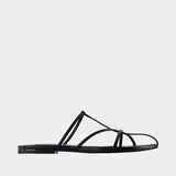 Sandals - Jil Sander - Leather - Black