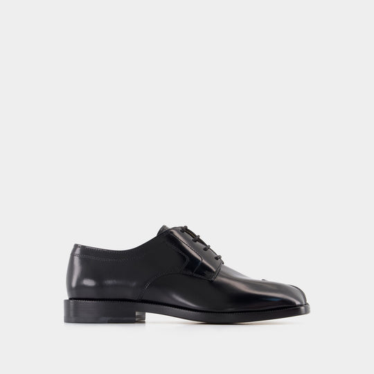 Tabi Derbies - Maison Margiela - Leather - Black