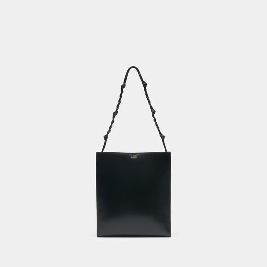 Tangle Shoulder Bag - Jil Sander - Leather - Black