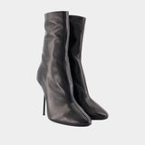 Lidia ankle boots - Paris Texas - Leather - Black