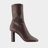 Alice ankle boots - Paris Texas - Leather - Burgundy