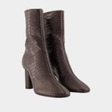 Alice ankle boots - Paris Texas - Leather - Burgundy