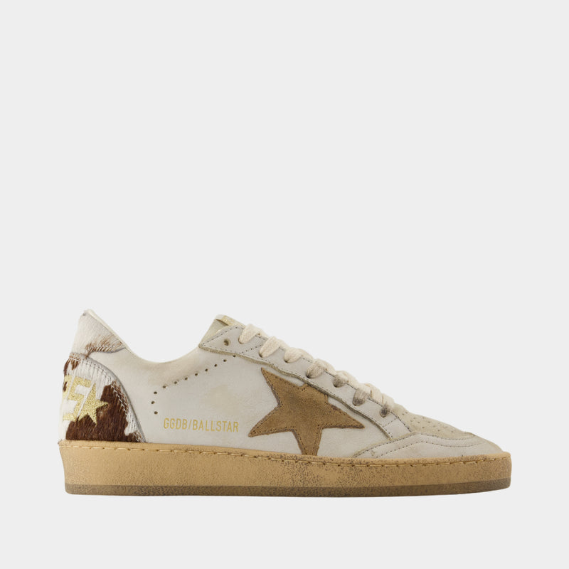 Ballstar Sneakers - Golden Goose Deluxe Brand - Leather - White