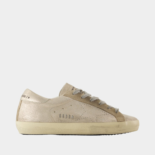 Super Star Sneakers - Golden Goose Deluxe Brand - Leather - Beige
