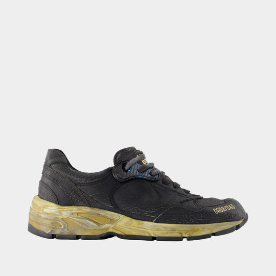 Running Dad Sneakers - Golden Goose Deluxe Brand - Leather - Black