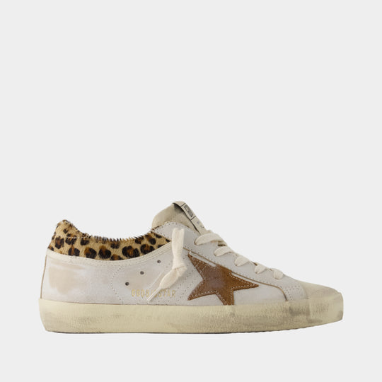 Super Star Sneakers - Golden Goose Deluxe Brand - Leather - Beige