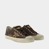 V Star 2 Sneakers - Golden Goose Deluxe Brand - Leather - Brown