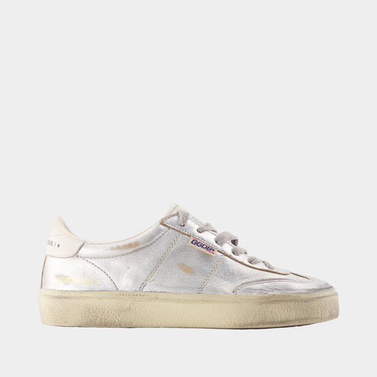 Soul Star Sneakers - Golden Goose Deluxe Brand - Leather - Silver