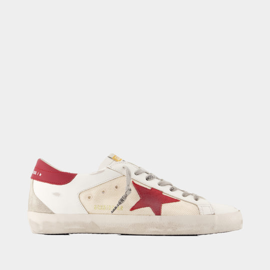 Super Star Sneakers - Golden Goose Deluxe Brand - Leather - Beige