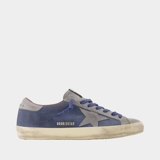 Super Star Sneakers - Golden Goose Deluxe Brand - Leather - Blue