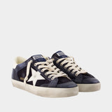 Super Star Sneakers - Golden Goose Deluxe Brand - Leather - Blue