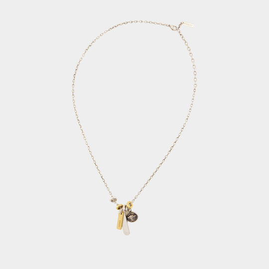 Necklace - Versace - Metal - Gold