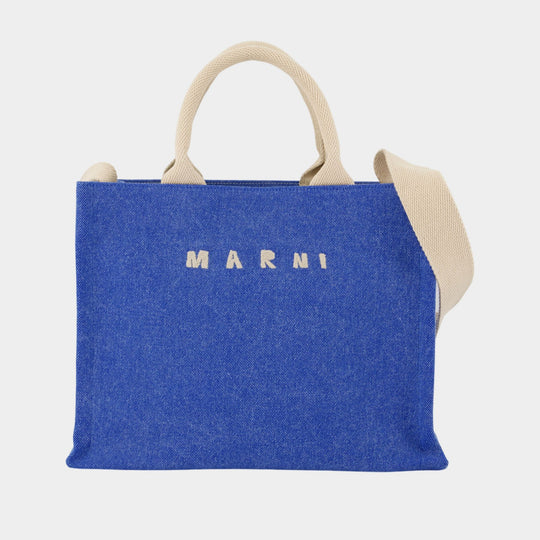 Small Crossbody - Marni - Cotton - Blue